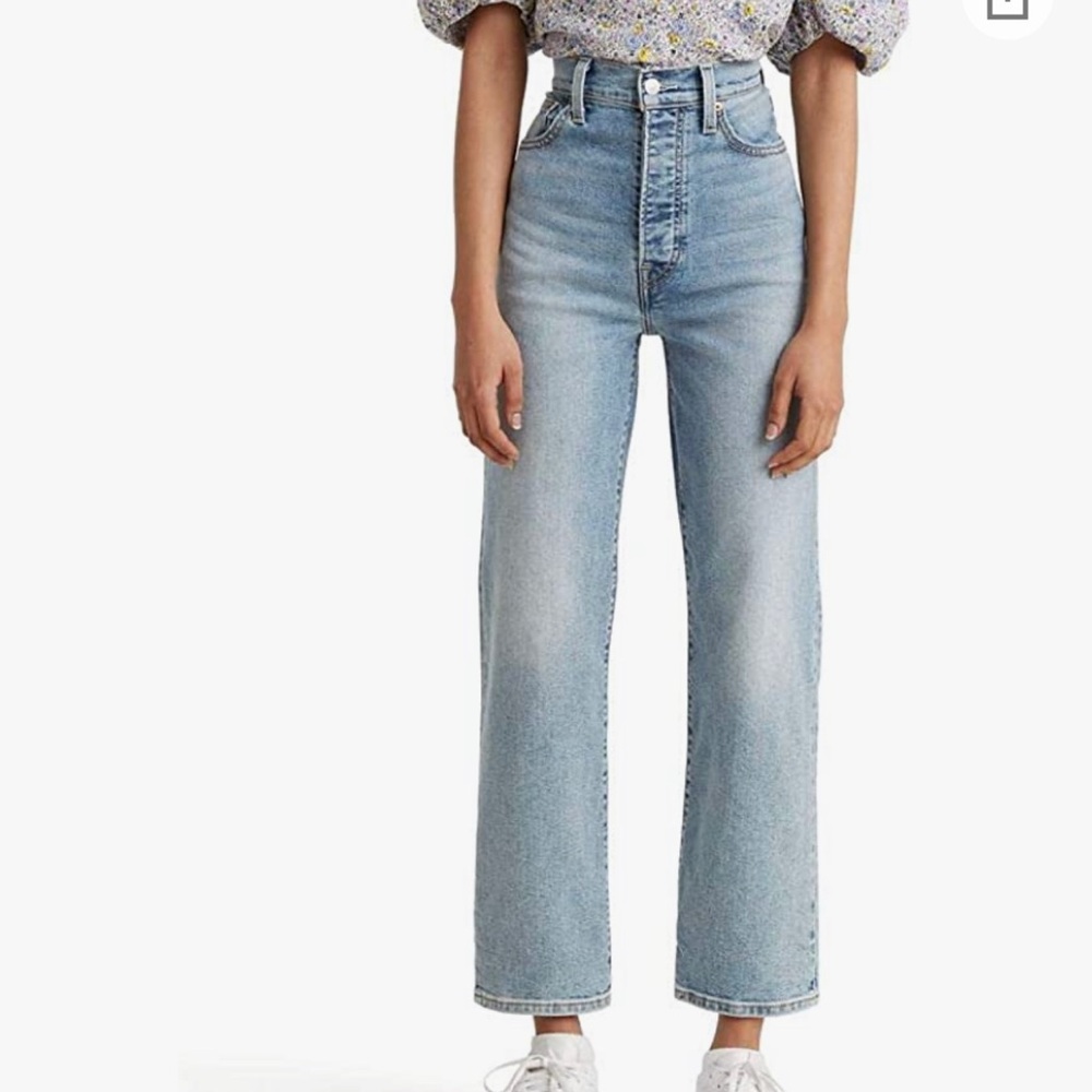 Levi’s ribcage straight ankle